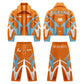ORANGE NYLON TRACKSUIT